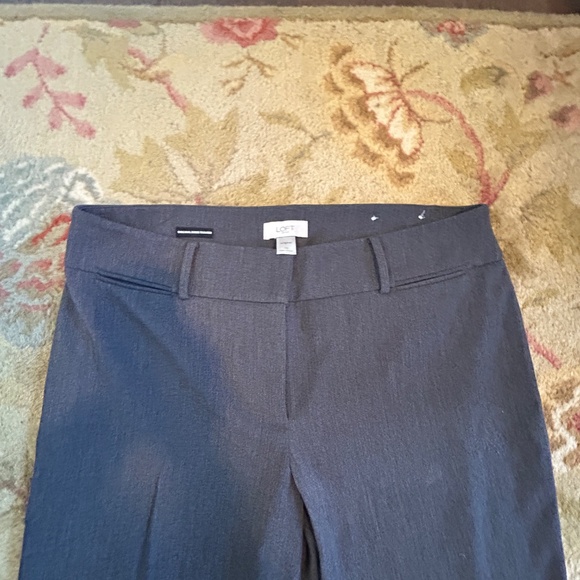 Loft Outlet Original Dress Trouser Pants – Size 12 – Dark Gray – EUC - Picture 4 of 7